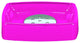 Cyclamen Pink Flared Modern Bathroom Accessories, Easy, Soap Dish