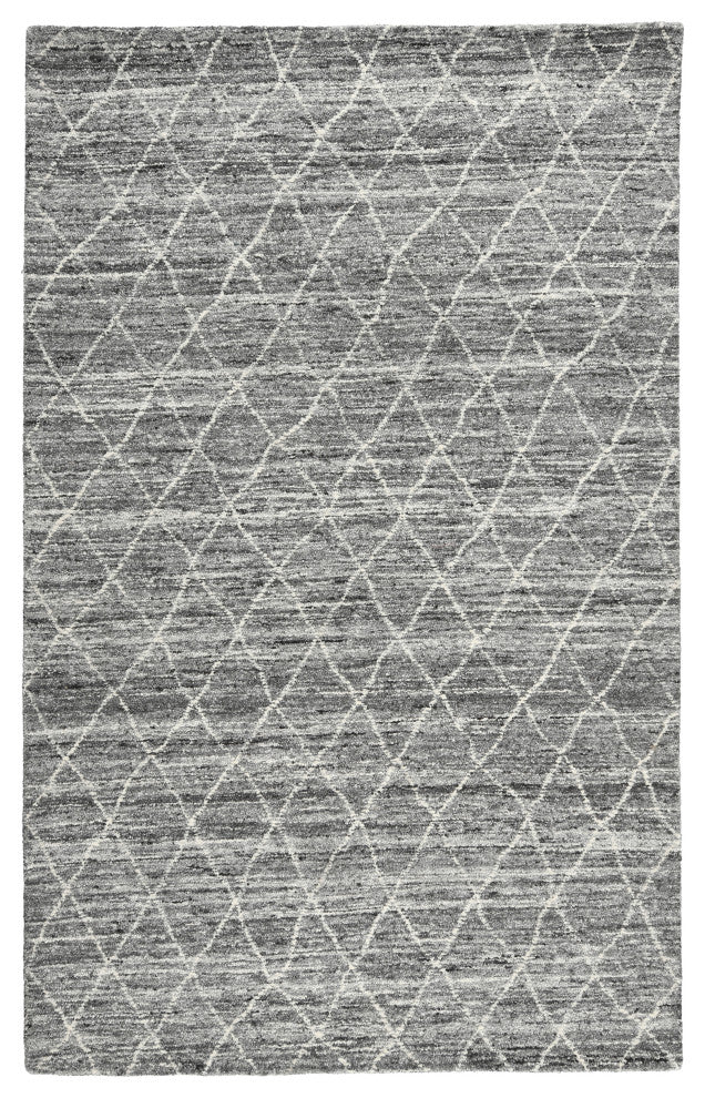 Hastings Wool Area Rug by Kosas Home, Gray, 8x10