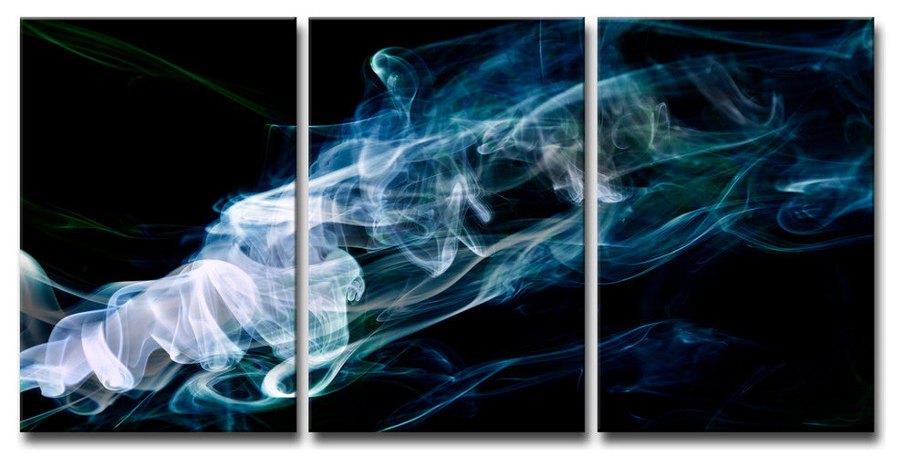 Ready2HangArt ''Glitzy Mist XXIX'' by Tristan Scott, 18"x36", 3 Piece Set