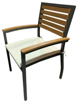 Panama Jack Boca Grande Stackable Dining Armchairs (Set of 2)