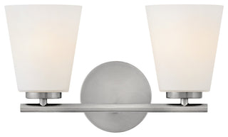 Lark 85422 Bri 2 Light 15"W Vanity Light - Lacquered Brass