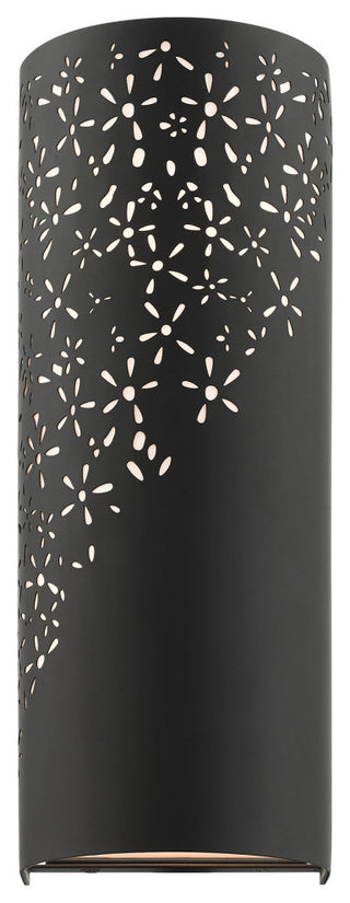 Black Stylish, Transitional, Intricate, Urban Sconce