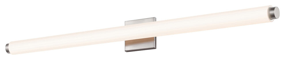 Tubo Slim LED Contemporary 40" LED Bath Bar, Nickel