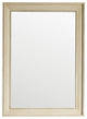 Bristol 29" Rectangular Mirror, Vintage Vanilla