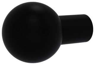 1" Cabinet Knob, Matte Black