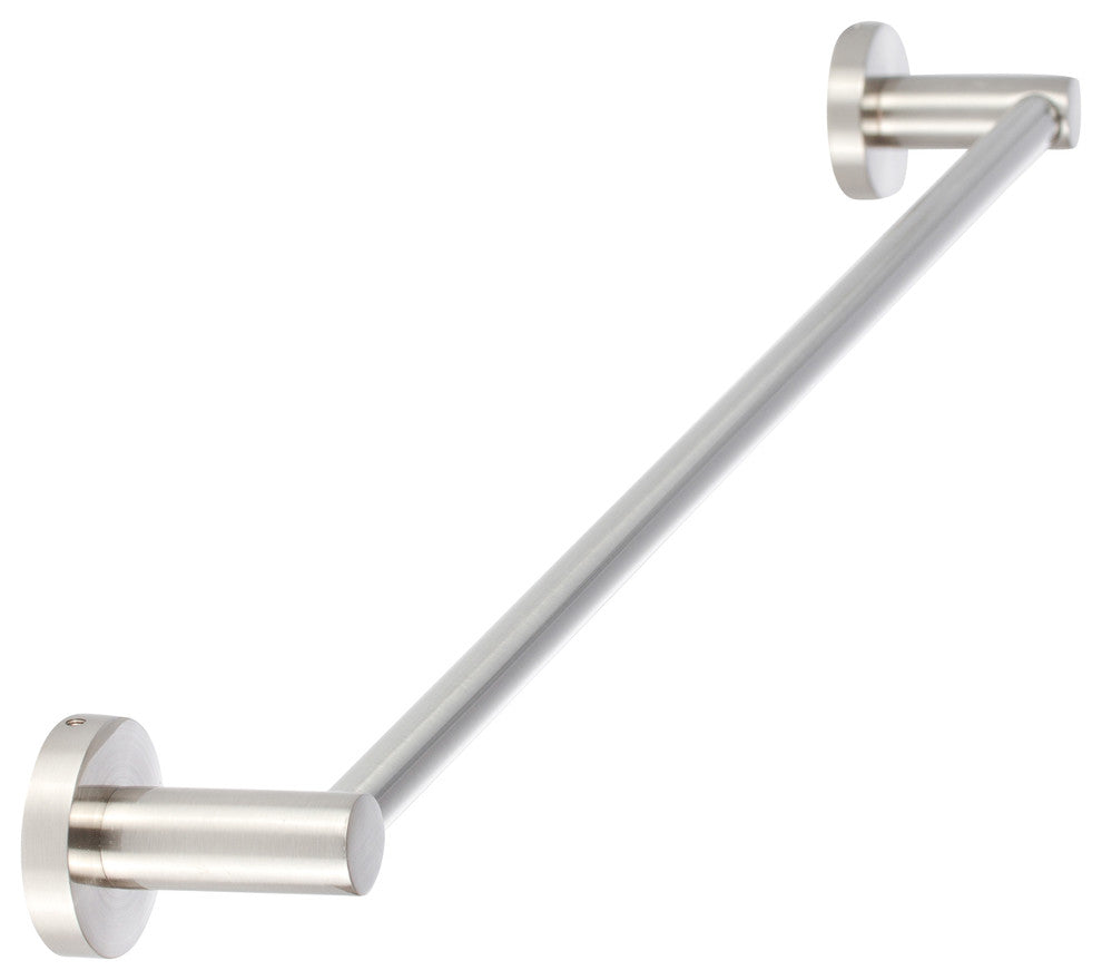Lugano Bath Series, Towel Bar, Satin Nickel, 30"