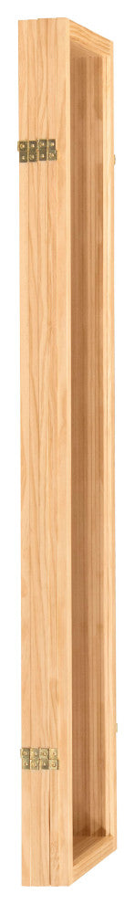 6' Tall Clear Screen Natural, 5 Panel