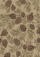 American Destination Pine Grove Antique Lodge Area Rug, 2'3"x7'7"