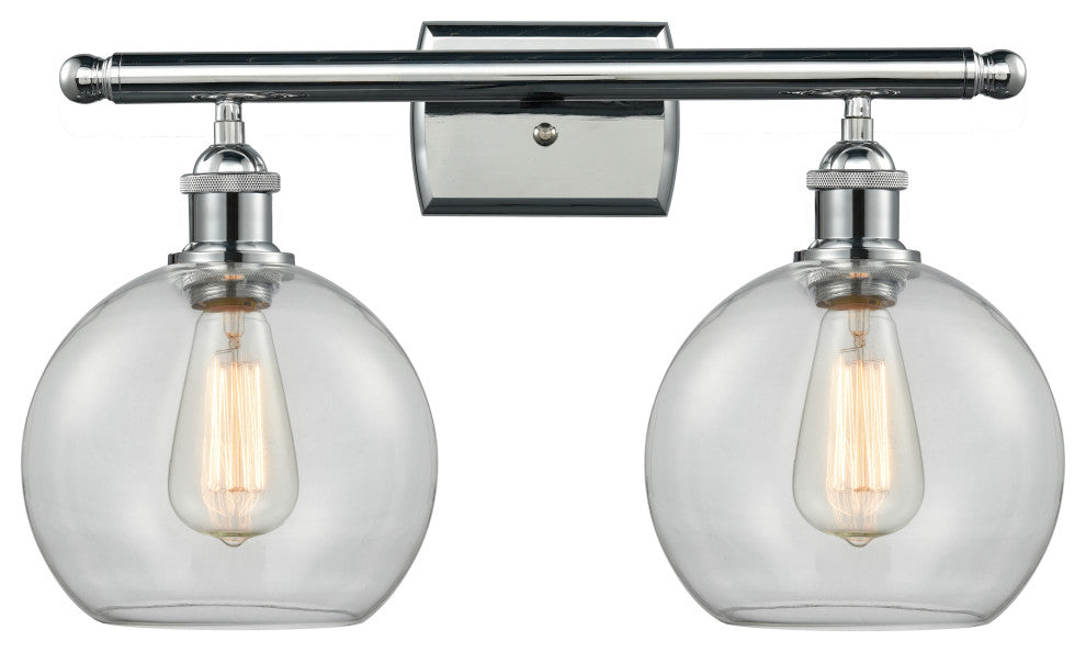 Innovations Lighting 516-2W-PC-G122-8-LED 2 Light 16" Bath Vanity Light