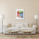 "Arizona Watercolor Word Cloud" Fine Art Print