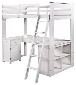Caroline Bookcase Loft Bed