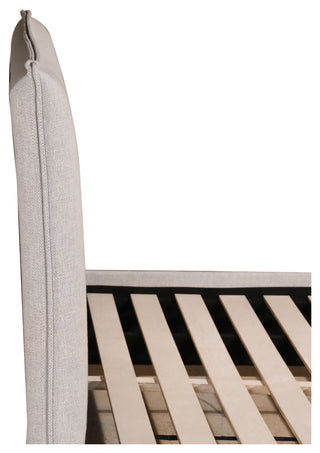 Luzon King Bed Light Grey