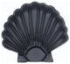 Seashell Cabinet Knob, Large, Matte Black