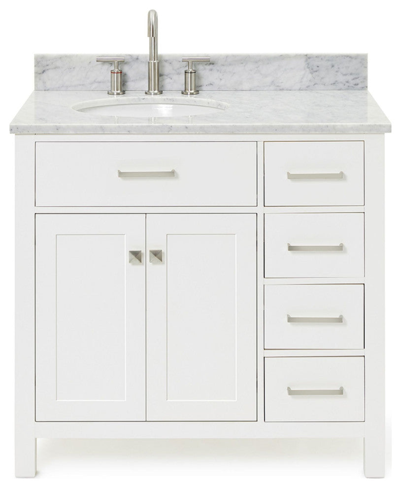 Ariel H037SLCW2OVO Bristol 37" - White