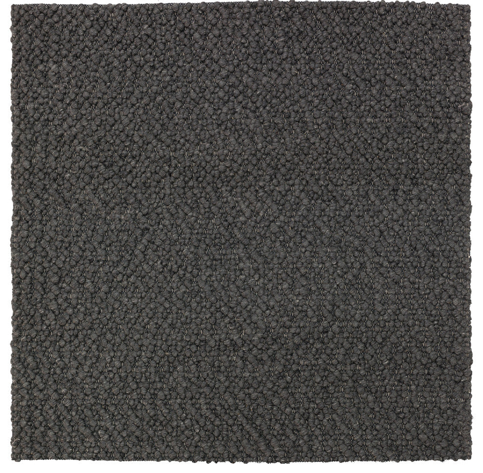 Gorbea GR1 Charcoal 6' x 6' Square Rug