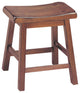 Walnut Wooden Set Of 2 Stool