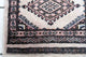 Handmade Vintage Uzbek Bukhara Mat 1.2'x1.3', 39cmx42cm, 1970s