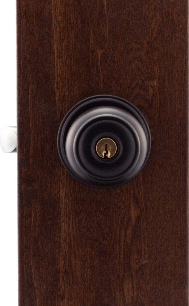 Keyed Entry Knob, Tuscan Bronze