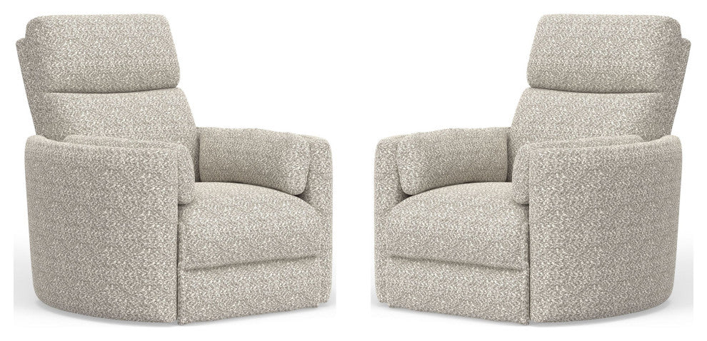 Polaris Slate Power Reclining Sofa and Loveseat