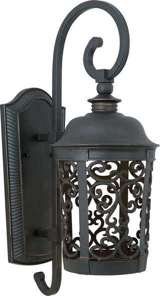 Maxim Lighting Whisper Dark Sky LED 1-Light Outdoor Wall Lantern, Bronze