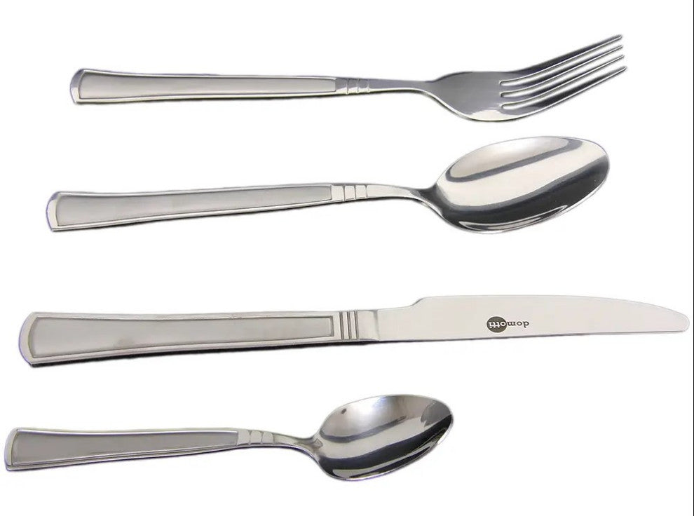 AVA Stainless Steel Flatware set in a case, 72 pcs