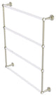Pacific Beach 4 Tier 30" Ladder Towel Bar with Twist Accents, Polished Nickel