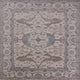 Ahgly Company Indoor Square Mid-Century Modern Area Rugs, 5' Square