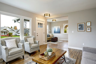 Z-Lite 2302F2 Harley 2 Light 12"W Flush Mount Drum Ceiling - Matte Black