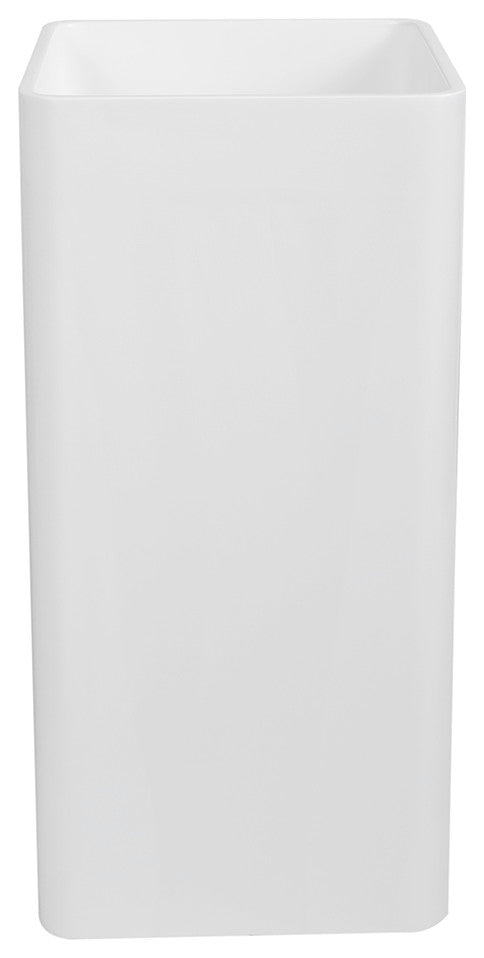 16" Streamline K-1886-16 Solid Surface Resin Freestanding Basin