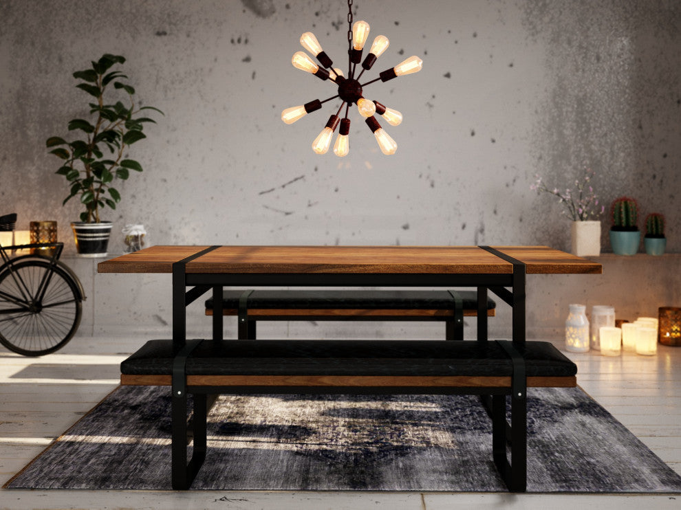 Brooklyn 61" Wide Upholstered Bench