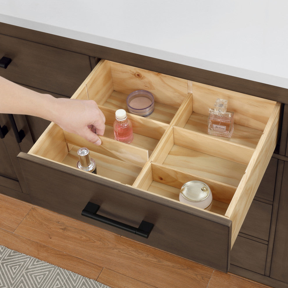 OVE Decors Bailey Vanity, Almond Latte, 72 Inches