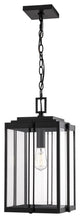 Millennium Oakland 1-LT Outdoor Hanging Lantern 2635-PBK - Powder Coat Black