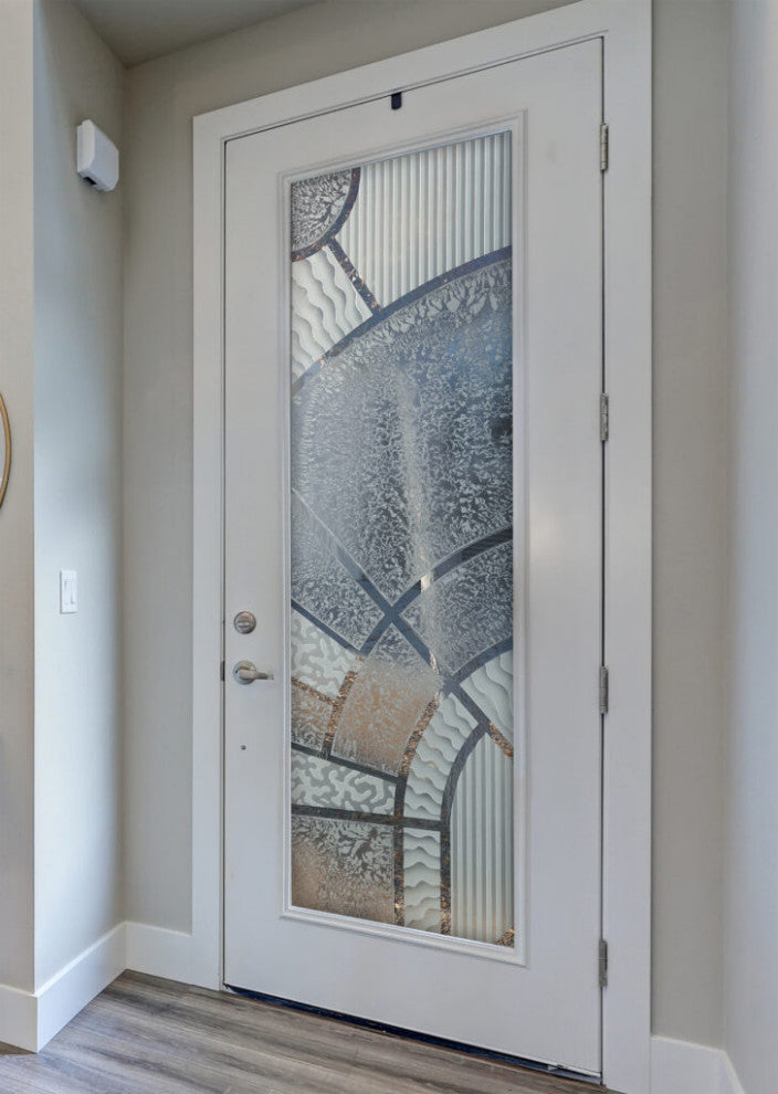 Interior Prehung Door or Interior Slab Door - Matrix Arcs - Primed - 24" x...