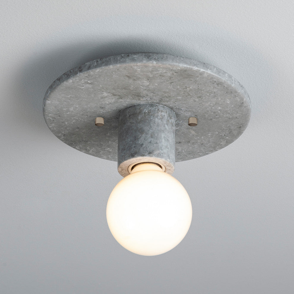 Stepped Discus Flush-Mount, Concrete