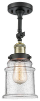 Innovations Lighting 201F-Bbb-G184 1 Light Semi-Flush Mount