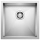 Blanco 515637 Precision Single Basin Stainless Steel Bar Sink 17" - Satin