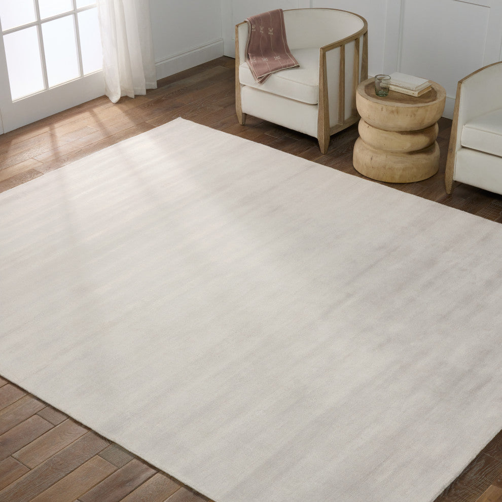 Jaipur Living Yasmin Handmade Area Rug, White, 10'x14'