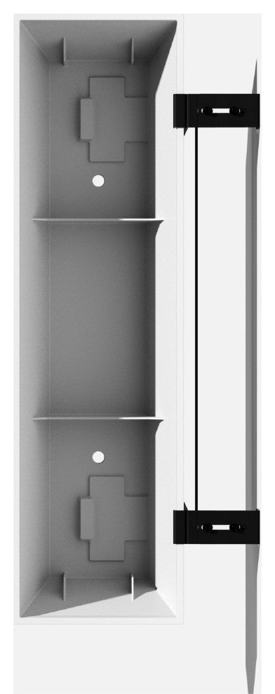 Veradek Pure Series Window Box Wall/Railing Planter, White, 36", 1 Pack