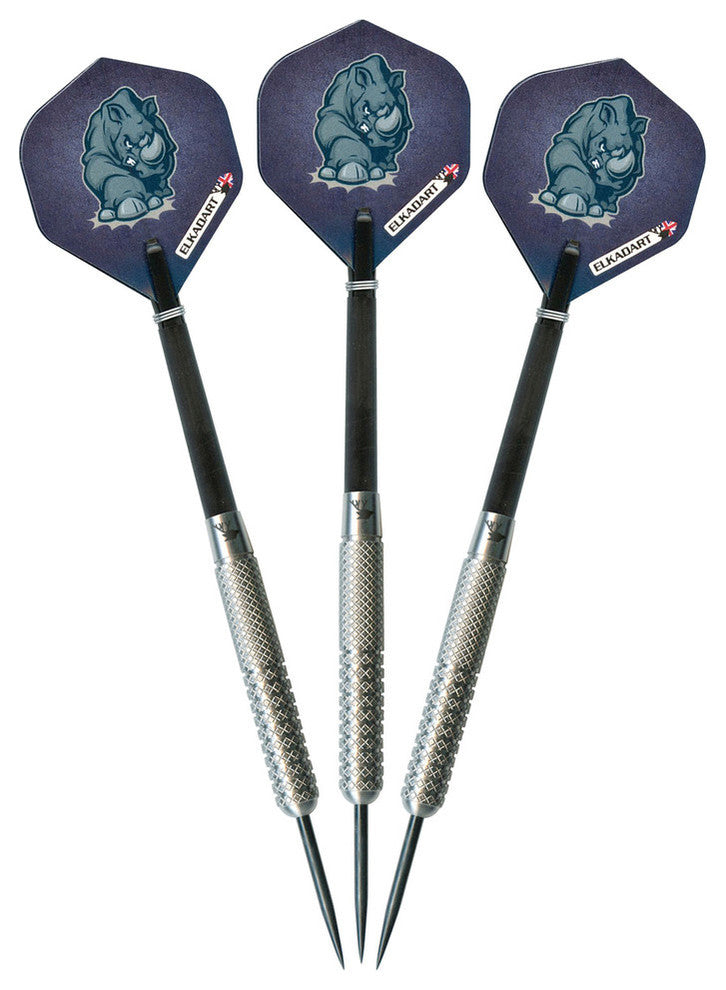 Elkadart Rhino Tungsten Steel Tip Darts, 26 Grams