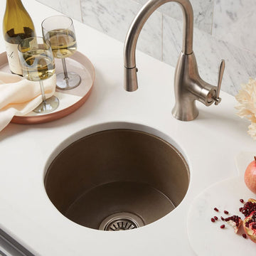 Native Trails NSB1607 NativeStone 16" Undermount Single Basin - Slate