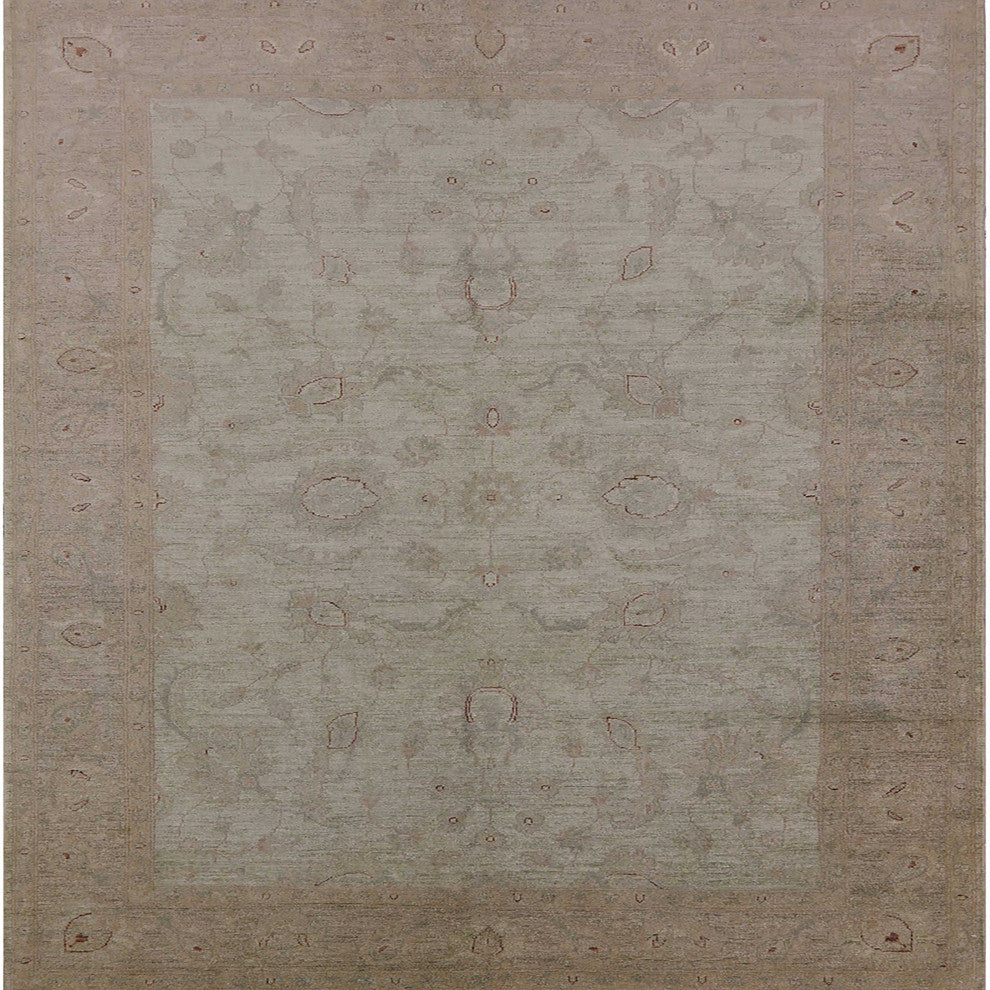 Ahgly Company Indoor Square Mid-Century Modern Area Rugs, 4' Square