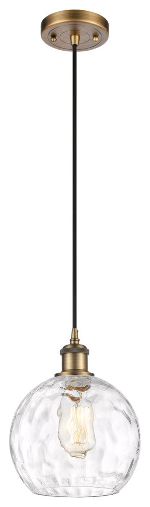 Innovations 516-1P-BB-G1215-8-LED 1-Light Mini Pendant, Brushed Brass