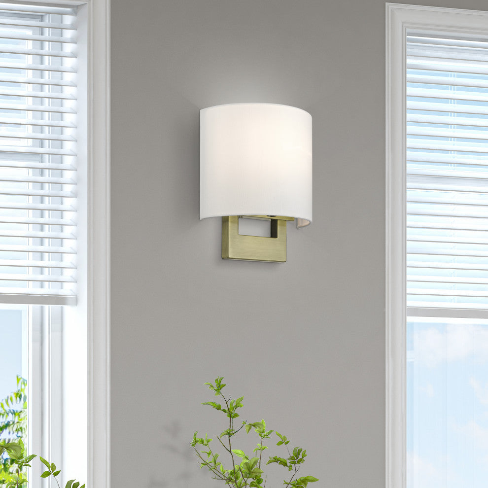 ADA Wall Sconces 1-Light Antique Brass Petite ADA Sconce