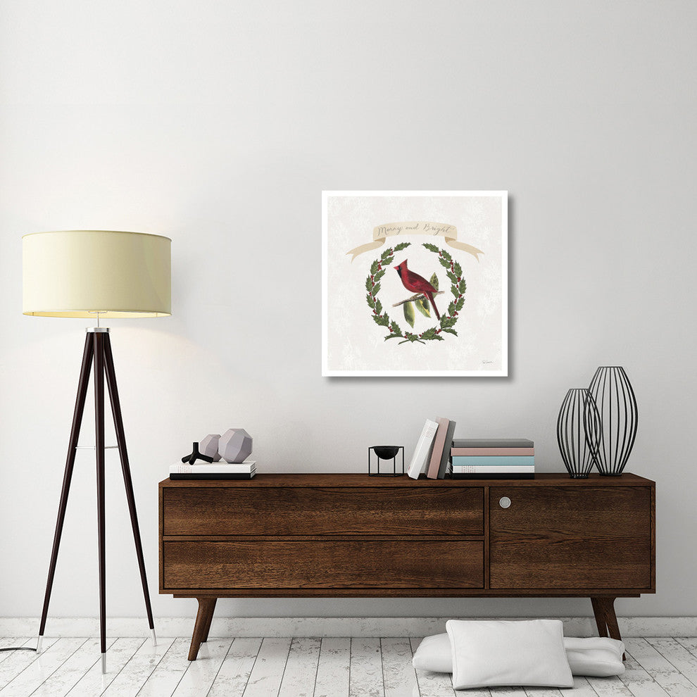 "Joyful Tidings VIII" Digital Paper Print by Sue Schlabach, 32"x32"