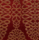 Sweet Henna Luxury Throw Pillow in Red and Gold, 26"x26"