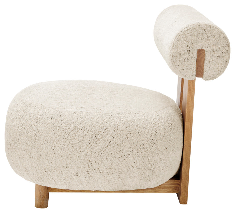 Pamela Fabric Accent Chair, Concord Cream