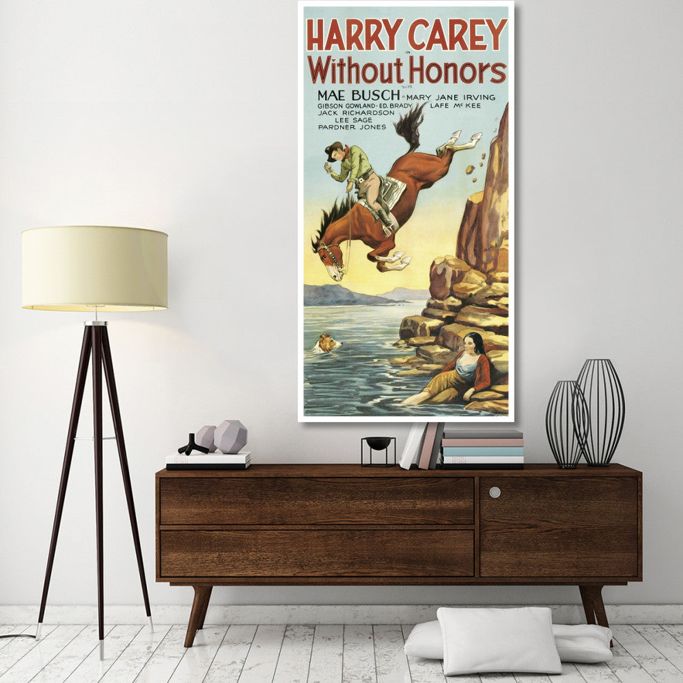 "Vintage Westerns: Without Honors" Digital Paper Print, 38"x74"