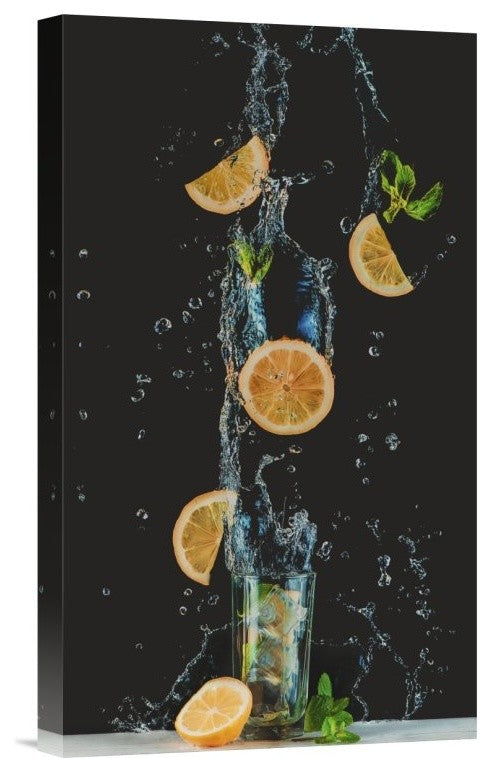 "Colors Of Summer" Stretched Canvas Giclee by Dina Belenko, 9x16"