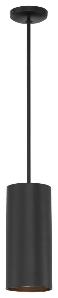 Pilson XL 1-Light Pendant, Matte Black