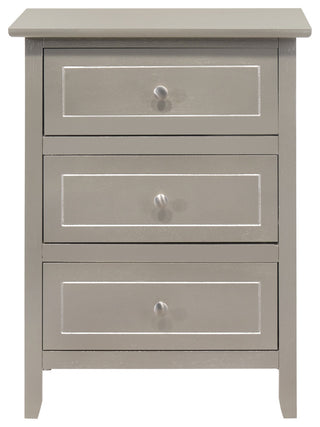 Daniel Nightstand, Silver Champagne